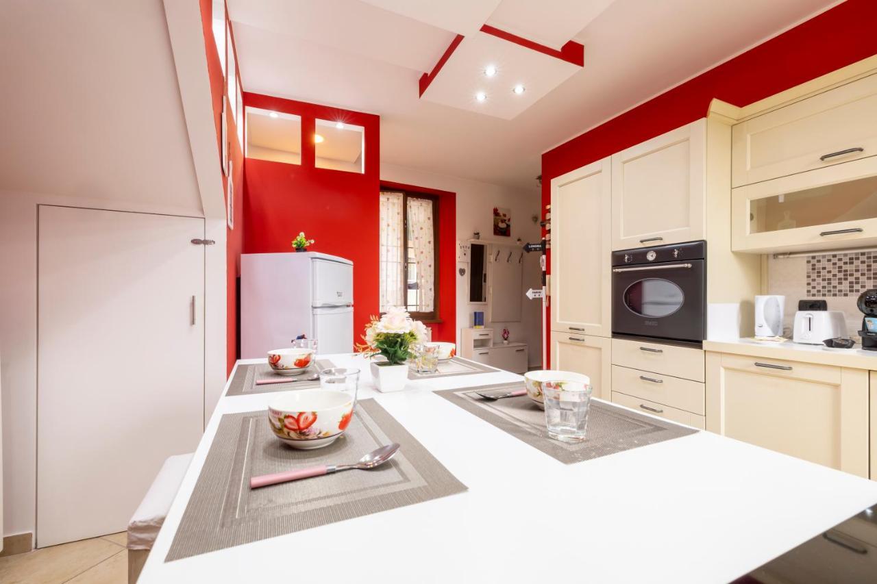 Leonardo Academy In 5' - Parcheggio Gratis - Laghi & Wi-Fi Apartment Sesto Calende Exterior photo
